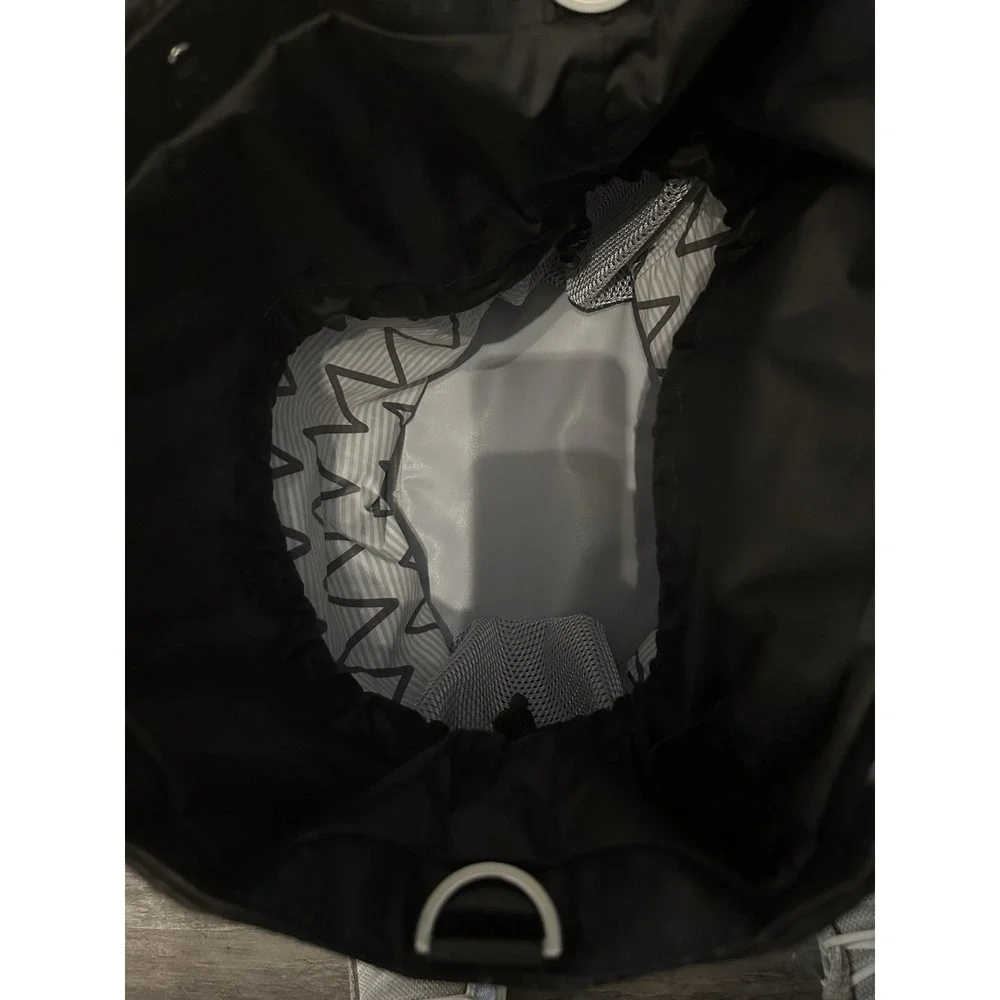 Lululemon Out &‎ About Denim Black Tote Gym Travel Bag
